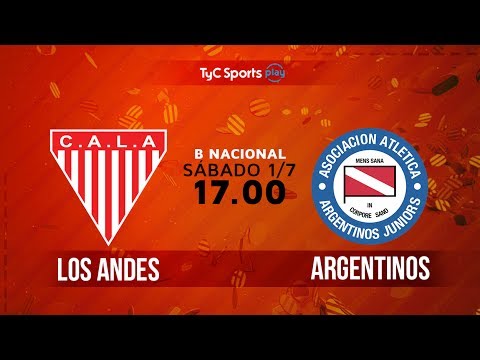Primera B Nacional: Los Andes vs. Argentinos Juniors | #BNacionalenTyC