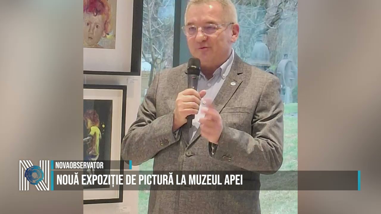 Nouă expoziție de pictură la Muzeul Apei