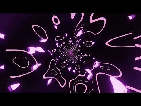 VJ LOOP NEON Pink Purple Abstract Background Video 4k Lines Pattern Motion Metallic Wallpaper