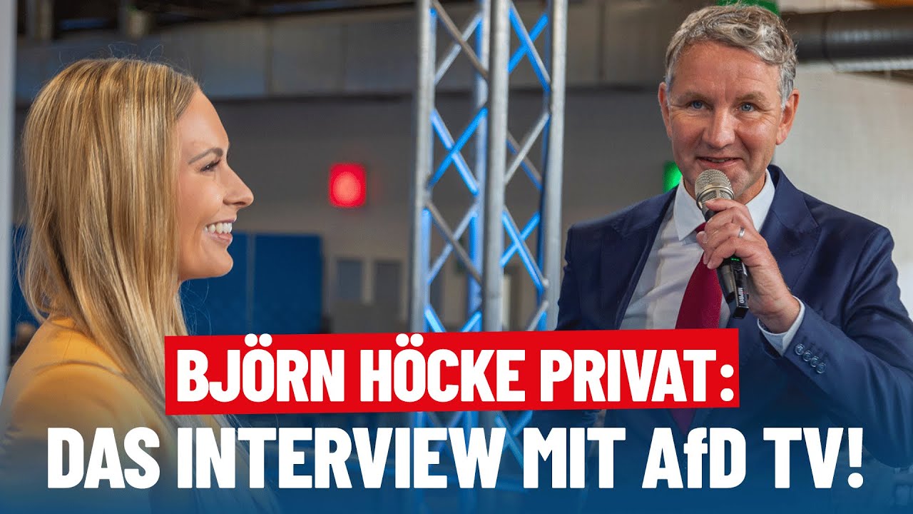 Björn Höcke privat: Das große Interview mit AfD TV in Magdeburg!