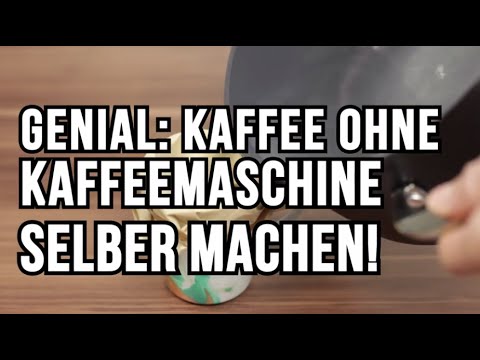Genial! Er macht Kaffee ohne Kaffeemaschine! - Lifehack