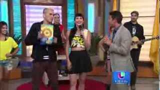 Exclusivo Donimo Saints en Despierta America Smile While You Shake It