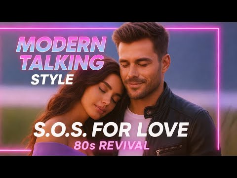 S.O.S. for Love 💔 | Modern Talking Style 80s Eurodisco Love Song (Official Music Video)