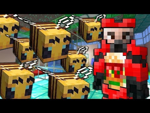 We Trolled Our Friend with Hundreds of Bees in Minecraft Multiplayer!