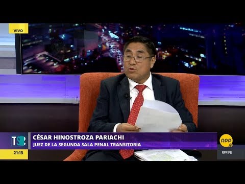 Todo Se Sabe │Juez César Hinostroza habla de casos de lavado de activos que podrían ser archivados