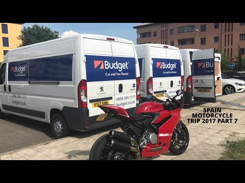 SPAIN MOTORCYCLE TRIP 2017 Part 7, Loading up the vans, driving to Le Mans then home to Cambridge