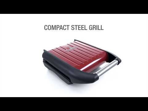 Sumuštinių keptuvas Russell Hobbs RUSSEL 25030-56 Elektrinis grilis George Foreman 25030-56 video