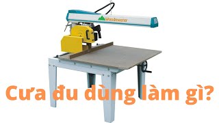 MÁY CƯA ĐU WOODMATER | WM-888. Cắt đa hướng, cực thuật tiện trong sản xuất nội thất.