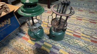 Unboxing a Set Of Coleman 220E Lanterns - Ugly Duckling 🐣 Fixer Uppers 