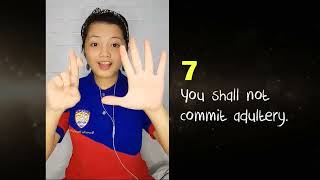 The 10 Commandments Song