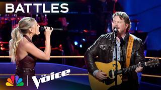 Country Powerhouses Deliver an Unforgettable Performance | The Voice Battles | NBC