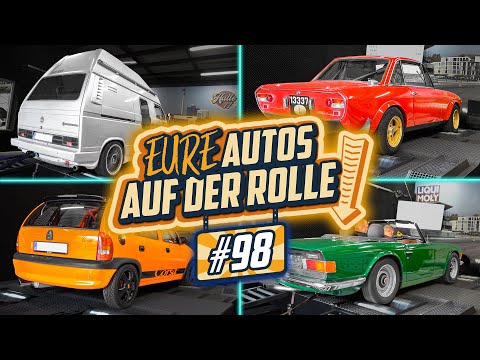 V8 im VW BUS und ERSTAUNLICHE Leistungen! - Prüfstandstag Halle77 - MARCO nimmt EURE Autos ran!