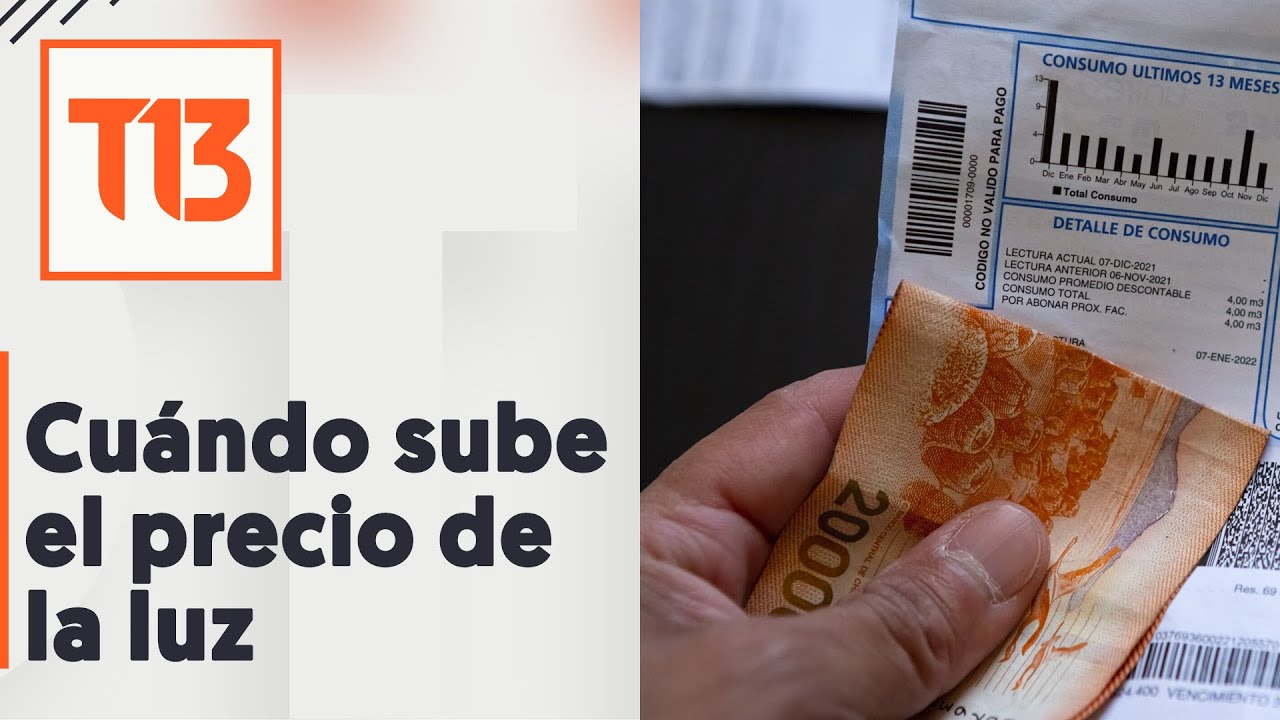Cuánto y cuándo sube el precio de la luz
