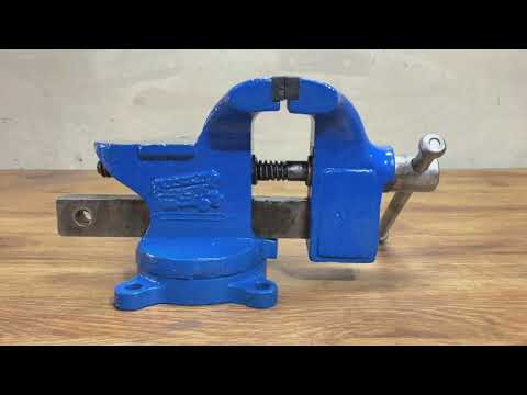 Rusty Broken Anvil Vise Restoration
