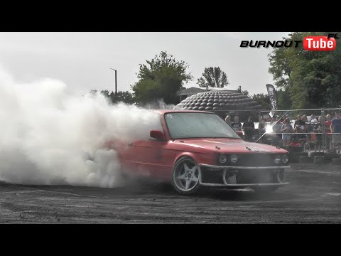 Eliminacje pokazu mocy PRO "CHMUR" BMW E30 3.0 V8 - XXIII Ogólnopolski Zlot BMW Toruń 2021