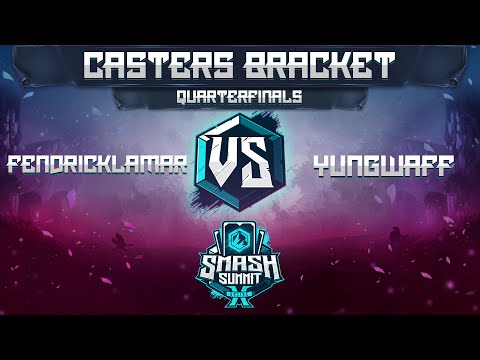 FendrickLamar vs YungWaff - Caster Bracket: Quarterfinals - Smash Summit 10 | Marth vs Falco