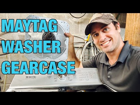 A Maytag Washer That’s Noisy in Spin | Bad Bearing in Gearcase and Slider Change | MVWB865GW0