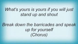 Stiff Little Fingers - Stand Up And Shout Lyrics