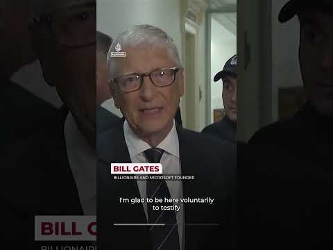 Bill Gates appears before Congress to testify over Epstein files