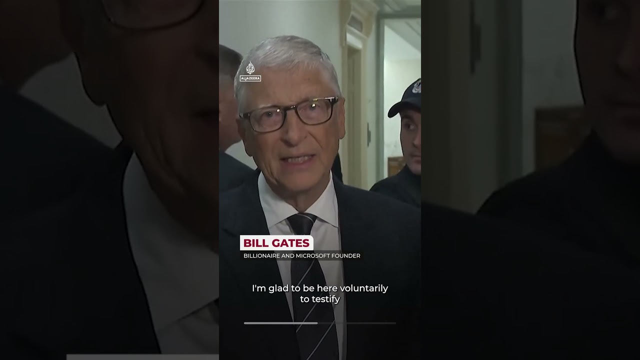 Bill Gates appears before Congress to testify over Epstein files