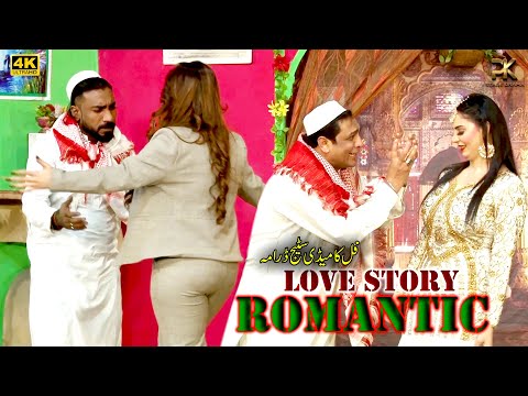 Deedar Multani and Nadeem Chitta with Zara Khan | New Pakistani Stage Drama 2022 | Rolay Aashiqa De