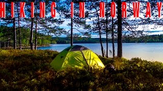 BEAUTIFUL LAKE! TRAVEL HIKING ADVENTURE IN NORWAY