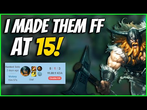 OLAF IS OVERPOWERED! | Season 11 Olaf Jungle Guide with RUNES + BUILD | League of Legends Guide