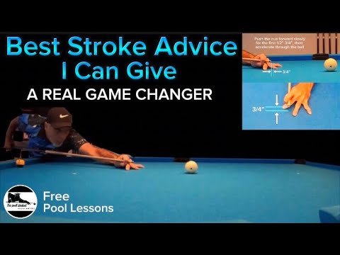 Best Pool Stroke Advice (free Pool lessons)