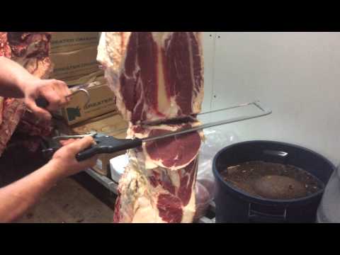 Step by Step ... Breaking a Hind 1/4 of beef