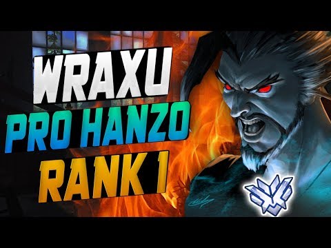 WRAXU BEST HANZO IN THE WORLD! [ OVERWATCH SEASON 10 TOP 500 ]