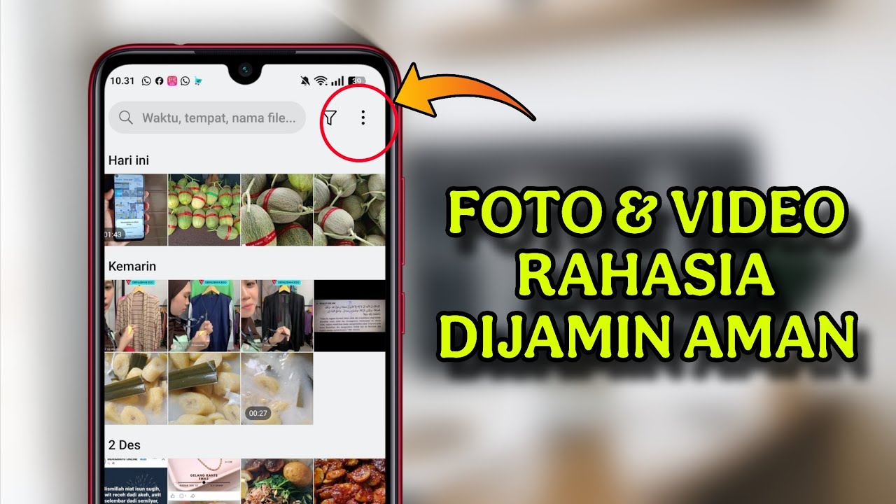 Cara Ampuh Menyembunyikan Foto & Video Tanpa Aplikasi 