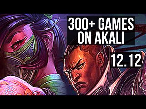 AKALI vs LUCIAN (MID) | 10/1/6, Legendary, 300+ games | EUW Diamond | 12.12