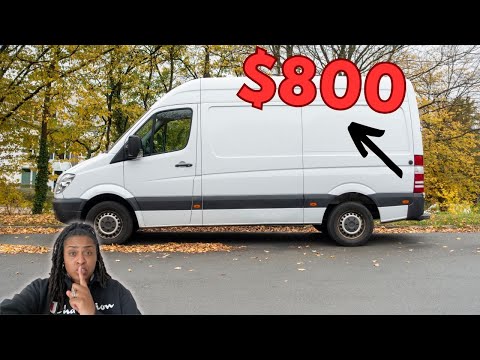 Secret Auction Website To Buy Cheap Vans To Live In Rent Free!
