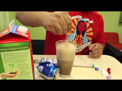 Caffeinated Chocolate Milk Straws from ThinkGeek
