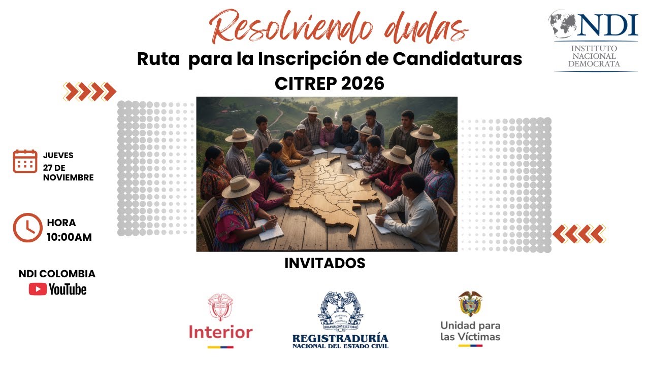 Resolviendo dudas: Ruta para la Inscripción de Candidaturas CITREP 2026