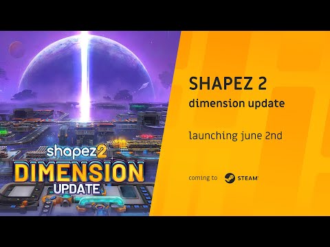 shapez 2 - Dimension Update Trailer | The Triple-i Initiative