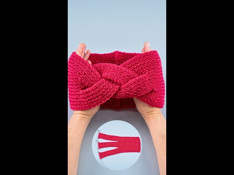 Easy Knitted Headband Miarti🧶