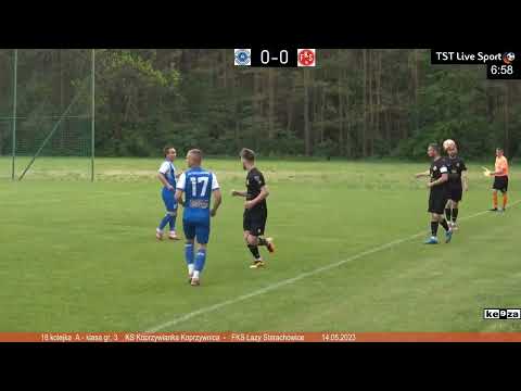 KS Koprzywianka Koprzywnica - FKS Łazy Starachowice 18 kolejka A - klasy gr 3 mecz z dnia 14.05.2023