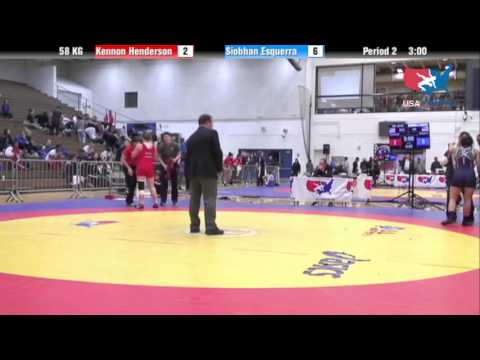 WM 58 KG - Kennon Henderson vs. Siobhan Esquerra