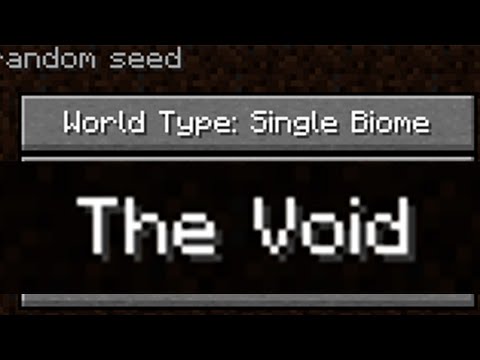 stevini - what will the world of a the void biome look like