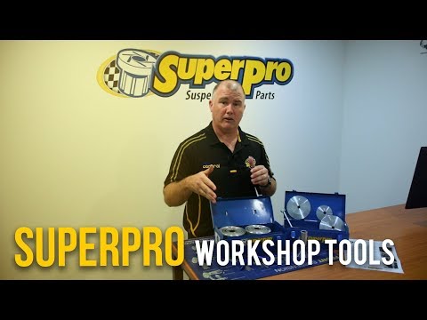 Suspension Workshop Tools - Bushing Press Tool Kit & Wheel Stud Tool