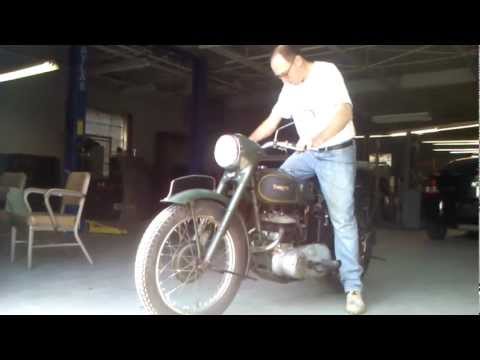 1950 Triumph TW50 Rides For the First Time In Decades