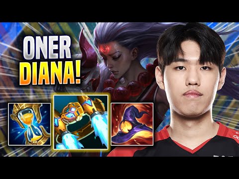 ONER IS SO CLEAN WITH DIANA! - T1 Oner Plays Diana JUNGLE vs Bel'veth! | Season 2022