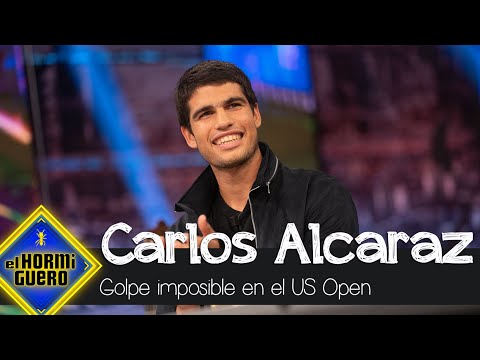 Carlos Alcaraz habla sobre su golpe imposible en el US Open - El Hormiguero