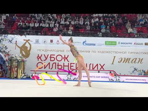 Maya Kolobovnikova Ribbon AA 1st Stage Strongest Cup Moscow 2023