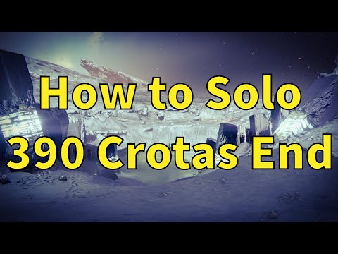 390 Crotas End Solo Guide! (Warlock)