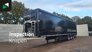 Knapen Trailers K100 2xLiftachse 92m3 walking floor oplegger te koop - Foto 4 | Autoline NL Knapen Trailers K100 2xLiftachse 92m3 walking floor oplegger | Foto 4 - Autoline