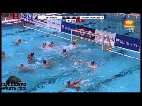 Eger 5 Barceloneta 11 Champions League 2014 4 12 13 water polo