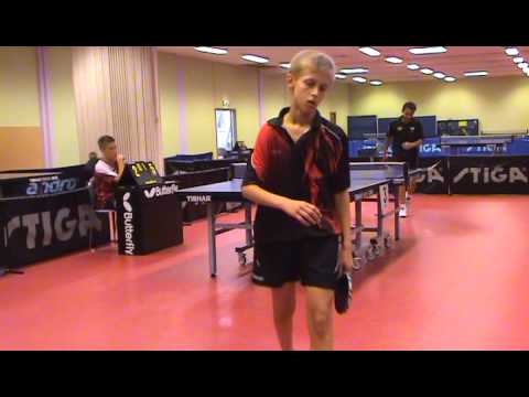 130831 Amager Open, Casper Damm - Abdi Berthelsen