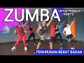 ZUMBA UNTUK PEMULA PART 2 | MUDAH DIIKUTI BIKIN GOBYOSS